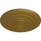 Ekena Millwork Carton Smooth Ceiling Medallion (Fits Canopies up to 9 1/8"), Hand-Painted Gold, 29 1/8"OD x 1 1/2"P CM29CAGLS - alternate 2